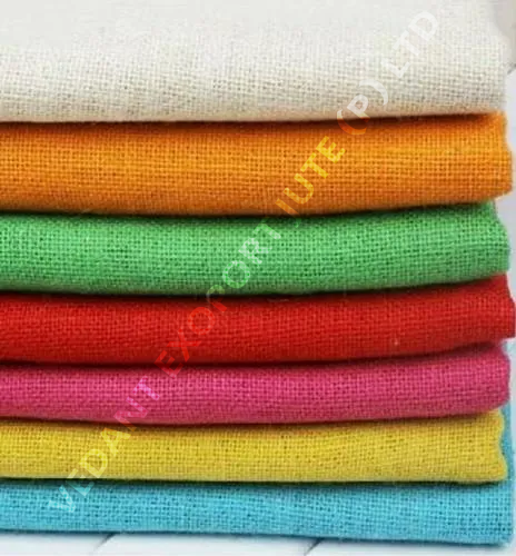 14 X 15 Way Colored Non Laminated Jute Fabric