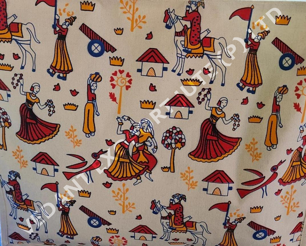 Aadiwasi printed jute