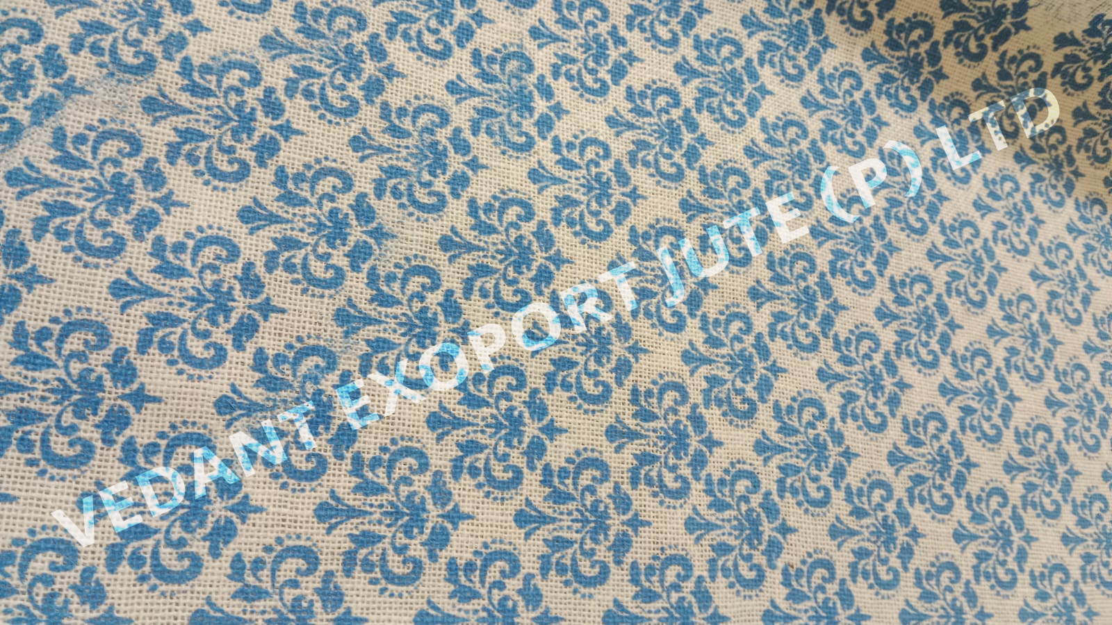 Wall paper design printed jute 2